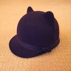 Gymboree Girls Cloche Cat Hat 12-24 months